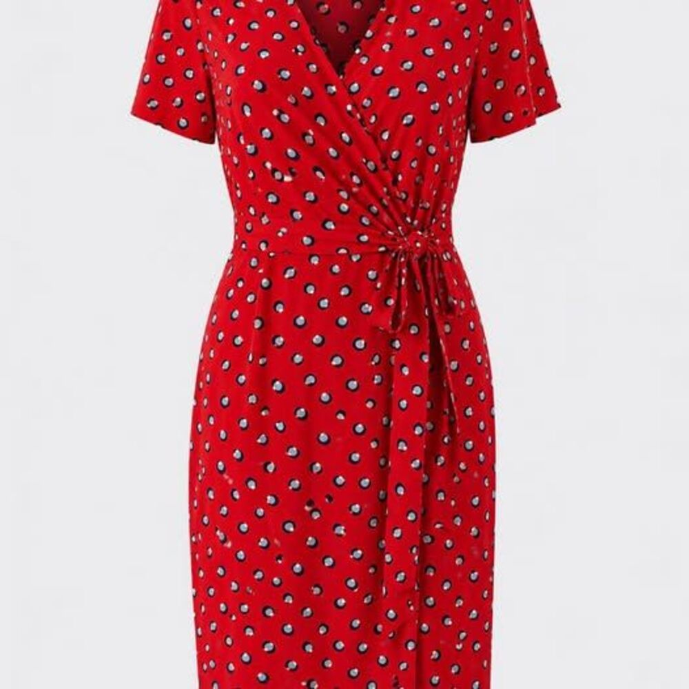 Red and Burgendy Dress Lot of 2